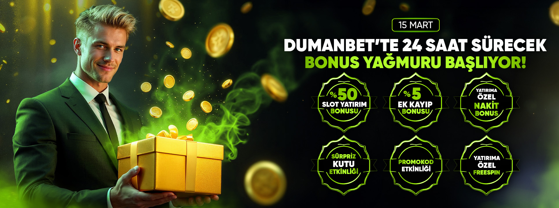 bonus yağmuru